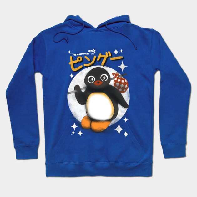 The pingu show Hoodie by Pescapin